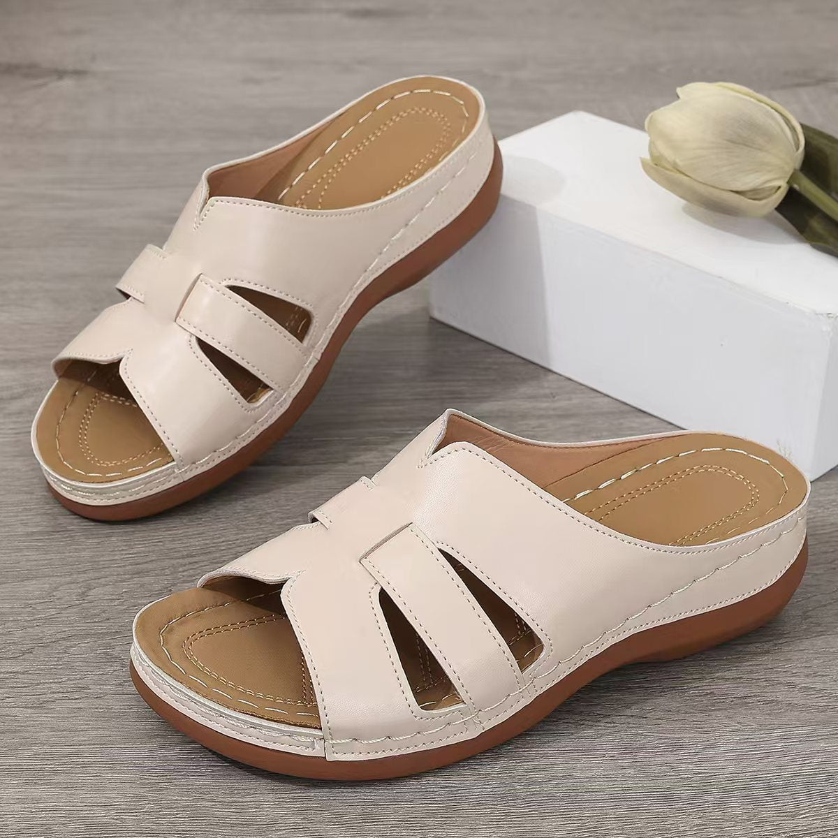Plus Size Women's European And American Style Slippers