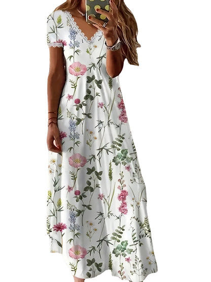 Casual Skirt Summer Wear Floral Fashion Leisure
