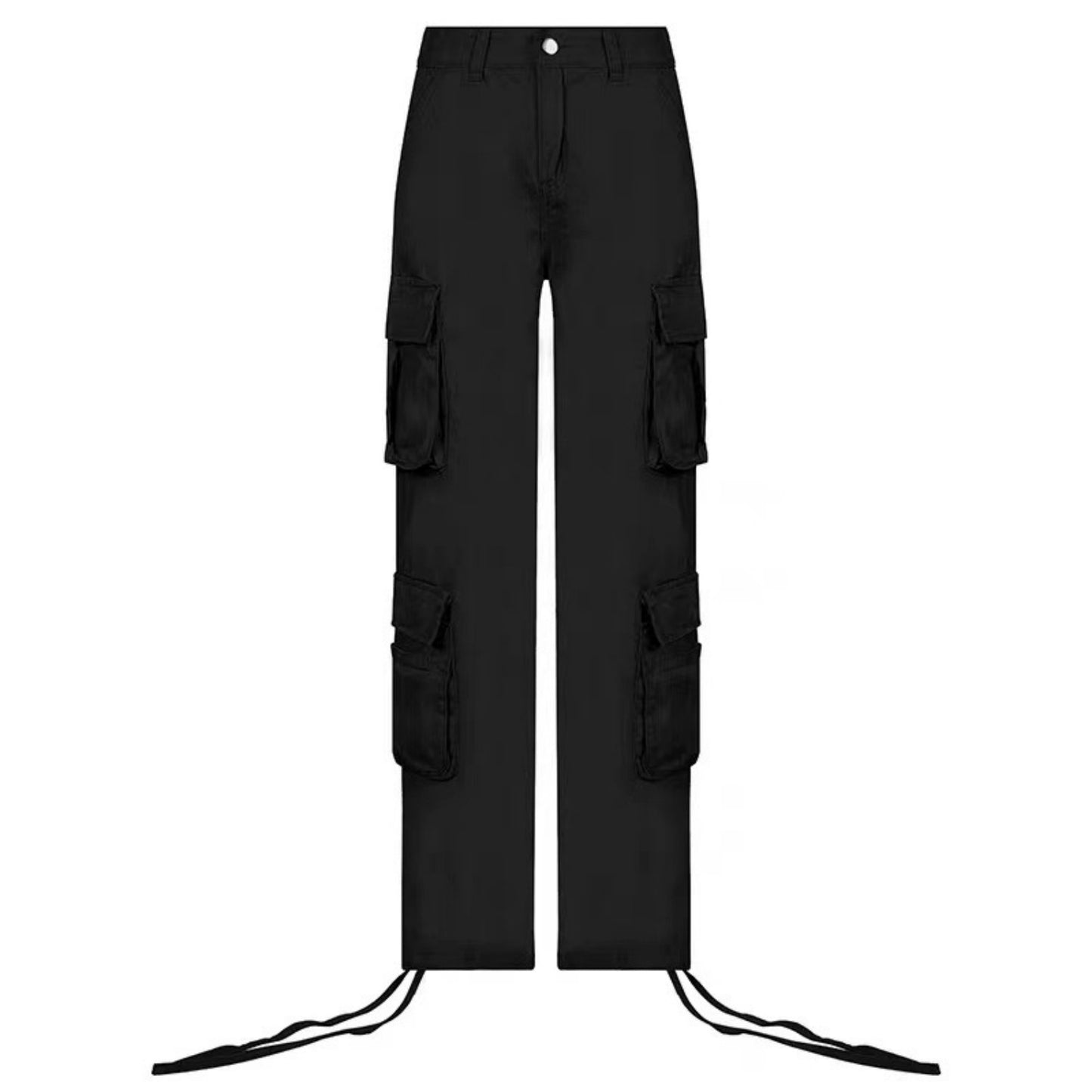 Trendy Workwear Denim Casual Pants For Women
