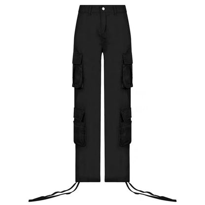 Trendy Workwear Denim Casual Pants For Women