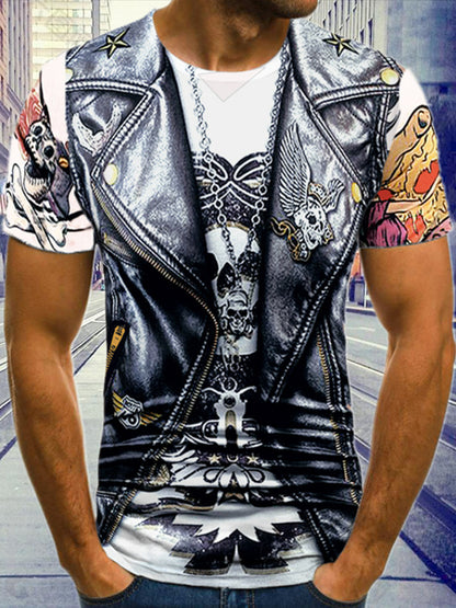 Graphic Print Casual Men's And Women's T-shirts