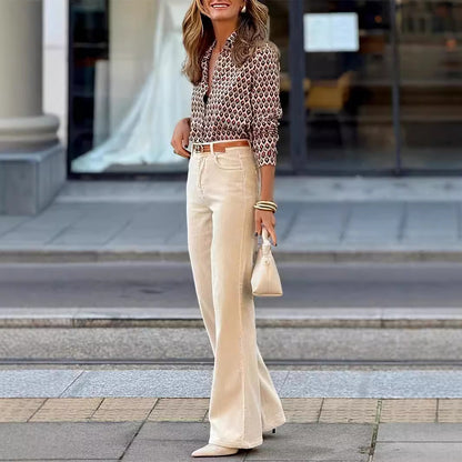 Women's Printed Autumn Fashion New Shirt