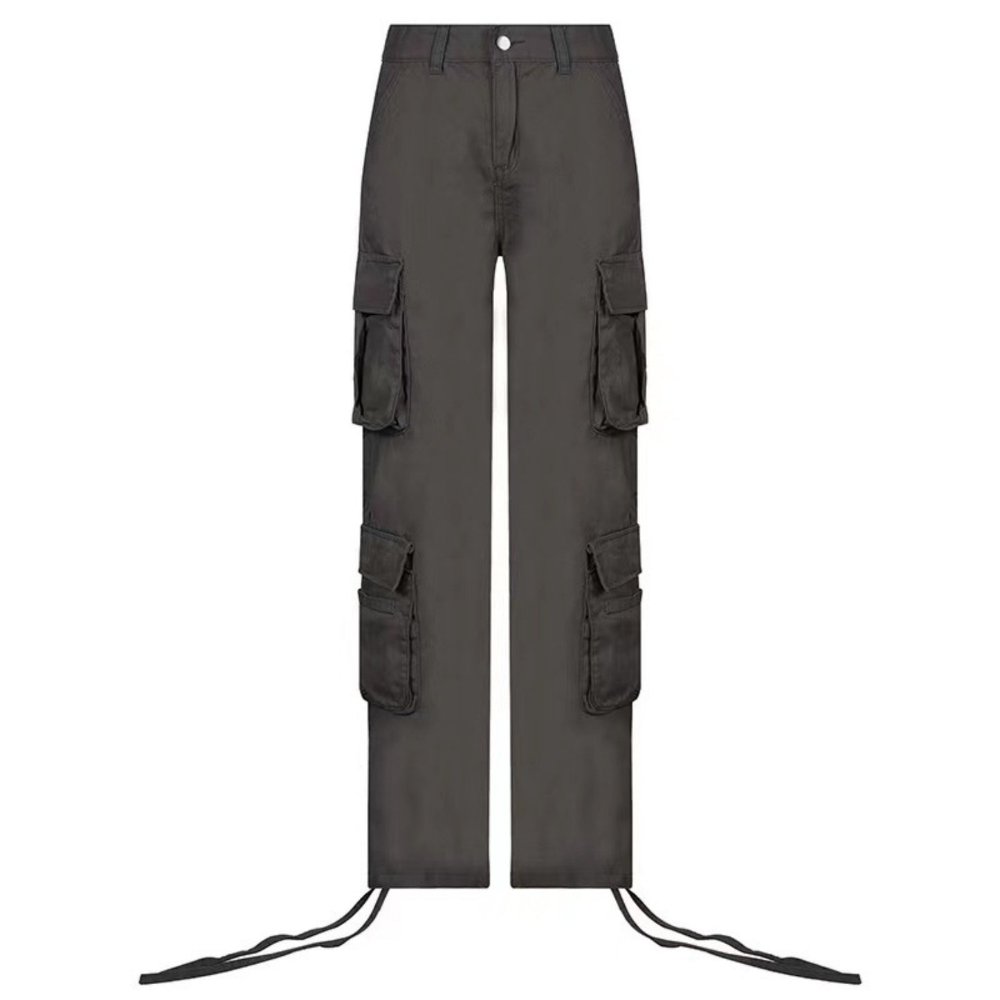 Trendy Workwear Denim Casual Pants For Women