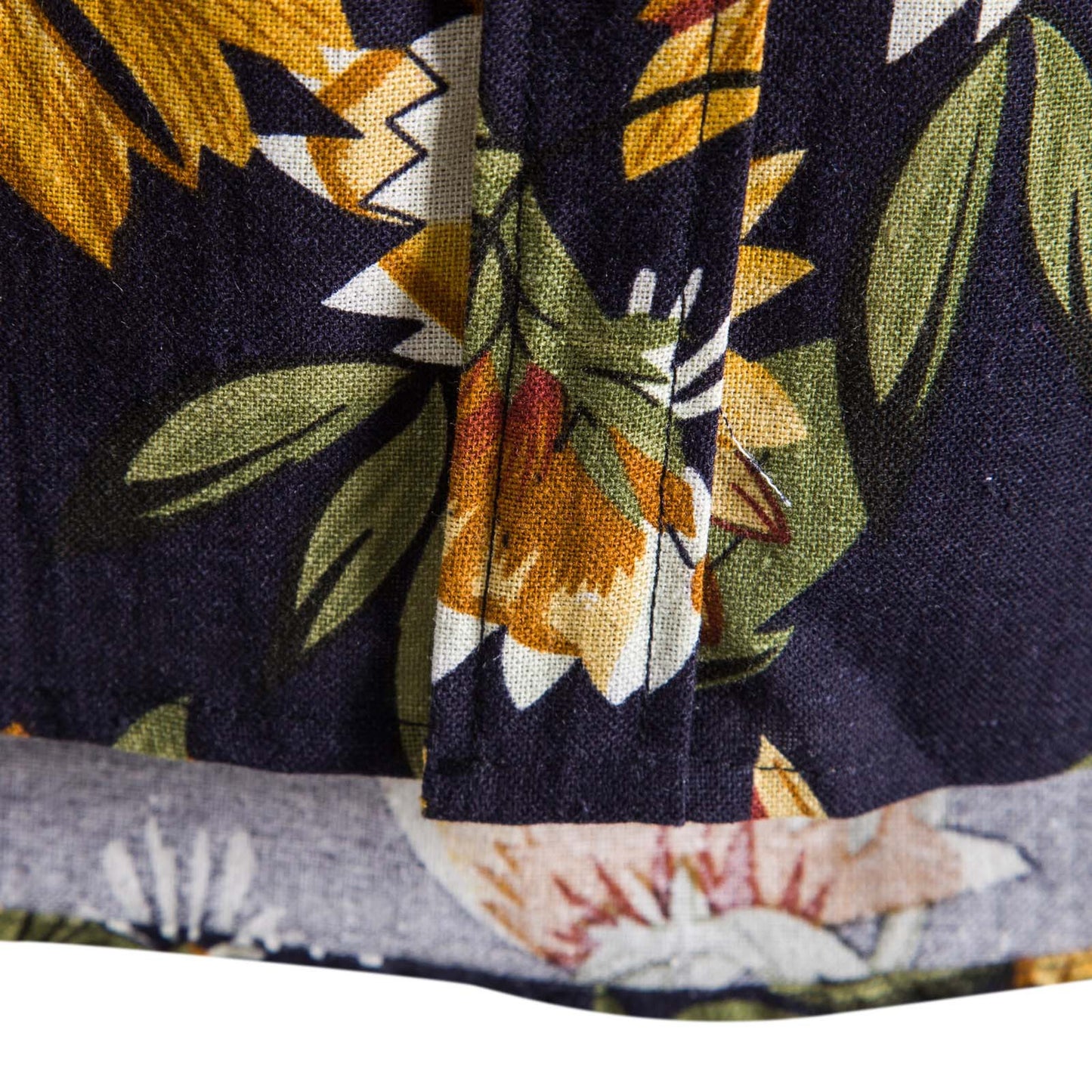 Flower Shirt Male Hawaiian Style Loose Casual Printed Shirt Foreign Trade Men's Short-sleeved Shirt Beach Vacation Top